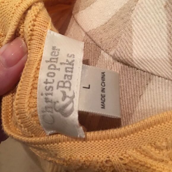 YELLOW RIBBED Top  - Picture 3 of 3